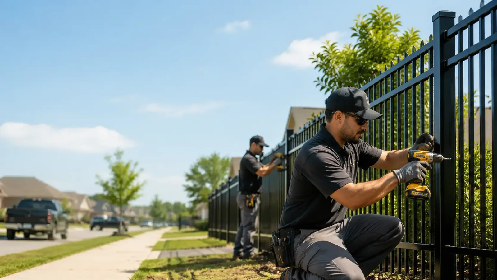Metal Fence Installation in Liberty Center, IA